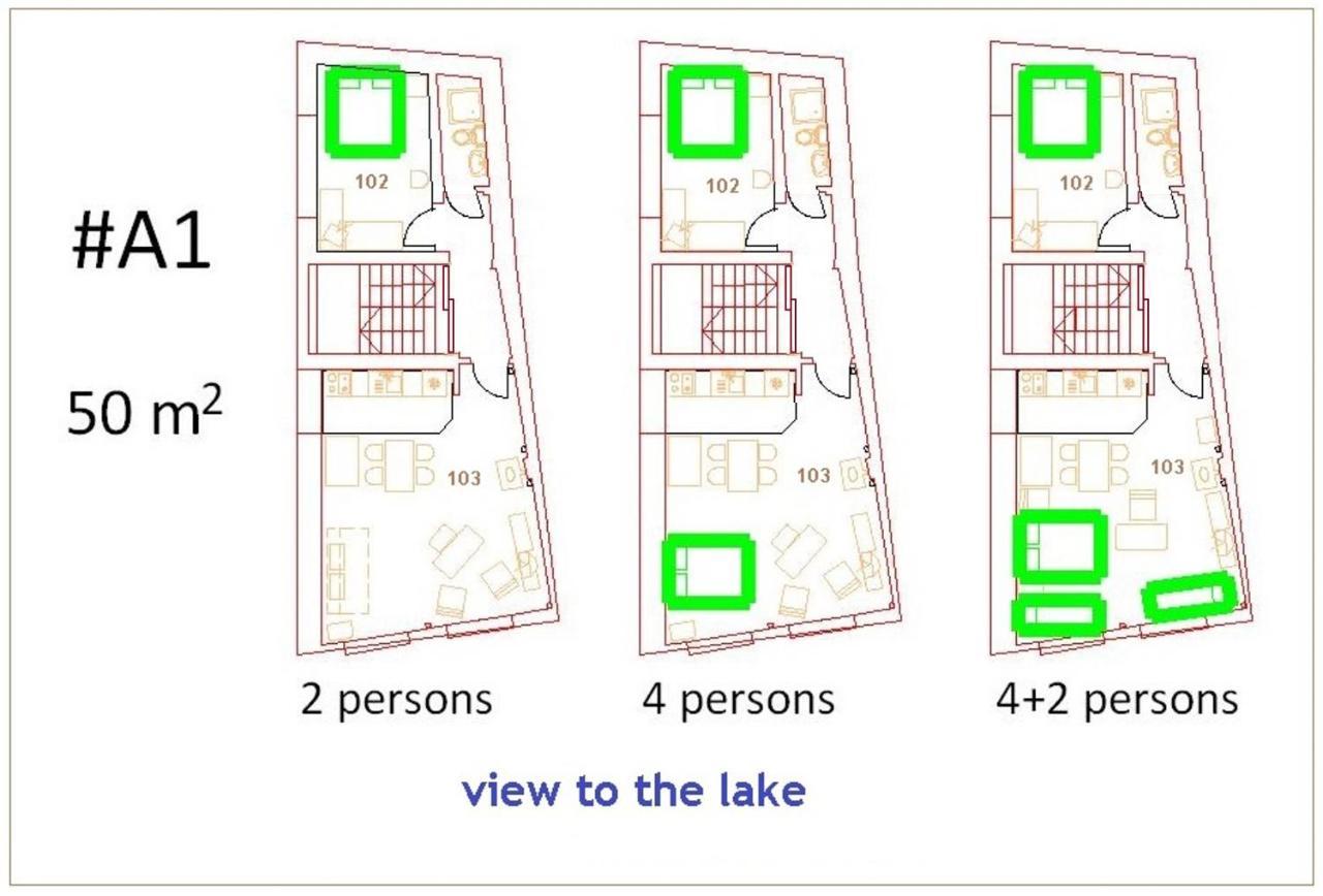 'By The Lake' Apartments Ochryda Zewnętrze zdjęcie